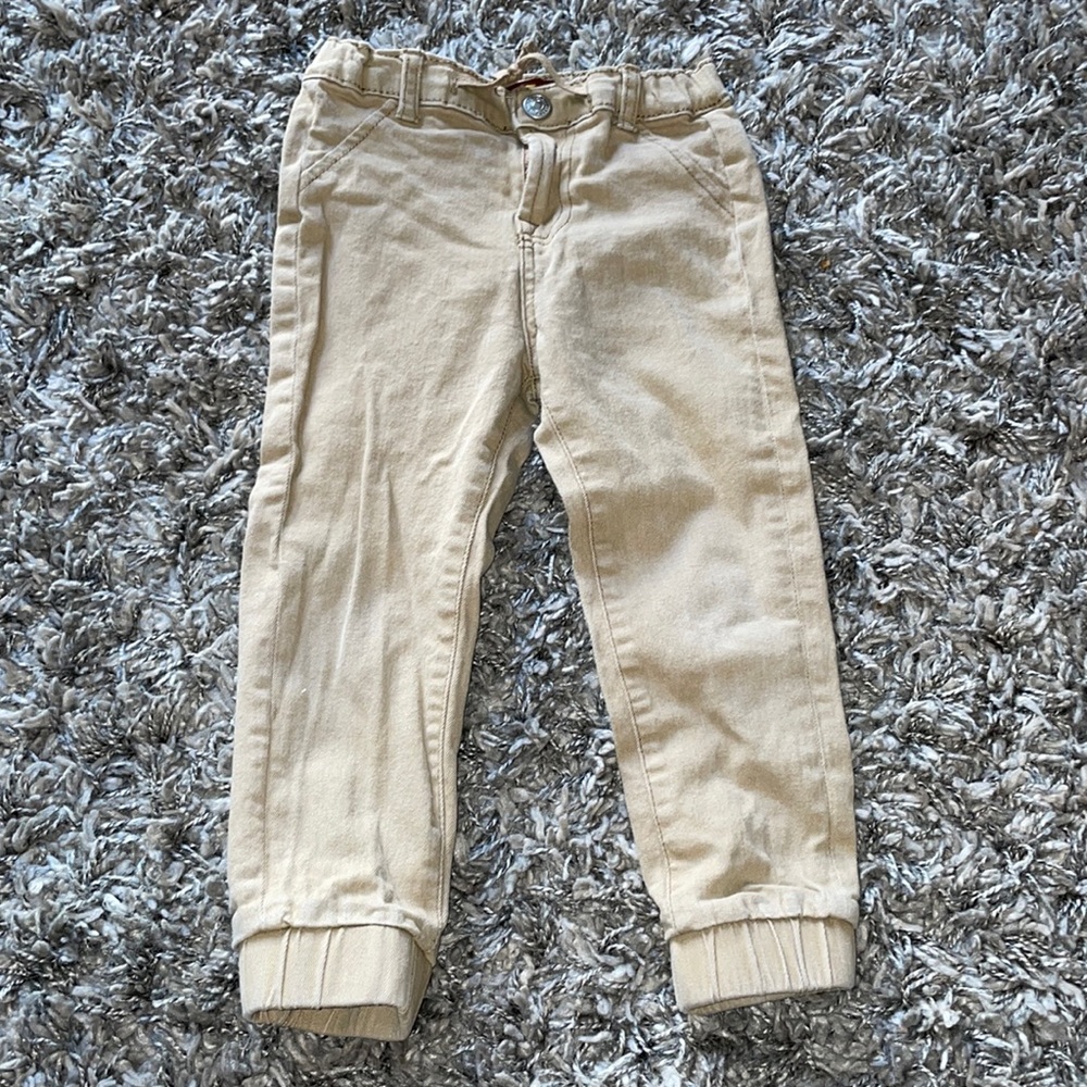 7 for all man kind tan joggers